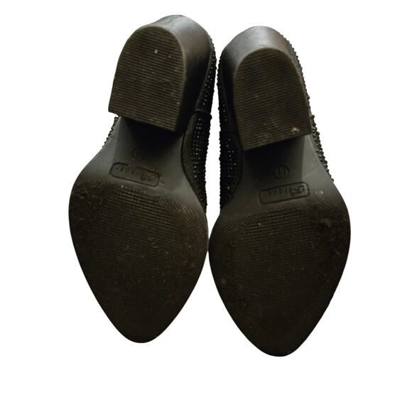 Women's Bling Rhinestone Crystal Cowboy Cowgirl Western Ankle Boot SZ 5.5 - Picture 8 of 8